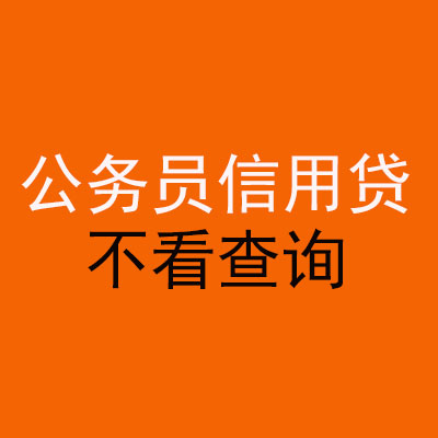 武义公务员信用贷款